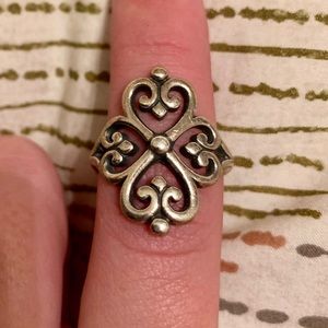 James Avery Adorned Hearts Ring